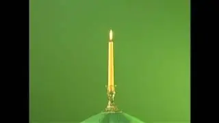 Green Screen Candle