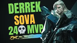 RISE DERREK GETS THE WIN WITH MVP SOVA GAMEPLAY ON ASCENT | VALORANT