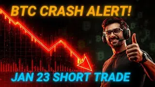 Bitcoin Crash Alert! My $BTC Short Trade on Jan 23, 2026 &ndash; Live Breakdown