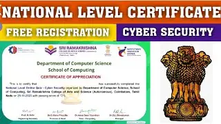 CYBER SECURITY CERTIFICATE QUIZ l ONLINE CERTIFICATE l ONLINE CERTIFICATE IN 2 MINUTE l साइबर कानून