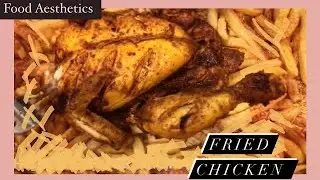 How to make CHARGHA (FRIED CHICKEN) in our style | Easy to follow& delicious - Food Aesthetics