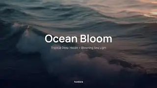Ocean Bloom 🌊｜Tropical Deep House + Blooming Sea Light｜Beach & Travel Ambience