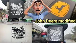 John Deere tractor full modified | No Farmers No Food | Raghu Art's &  vlog zone