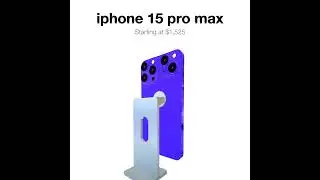 the all new iPhone 15 pro max with magsafe iphone pro stand