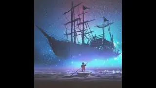 Pirate Ship Ambience | Ocean Waves and Siren Songs