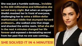 IF YOU'RE SO SMART, PROVE IT | Waitress Shocks Billionaire Sheikh with Genius Solution
