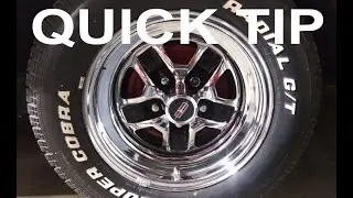 Removing Pitting from Chrome Rims