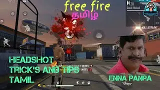 headshot tips and tricks / free fire tamil / msk Hunter gaming