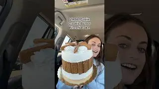 ВИРУСНЫЙ торт Publix Cookie Butter Biscoff 🍪🤎🤍#publix #biscoffcake #cookiebutter #cake #publixcake