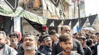 10 Moharram Juloos Maqbara Gwaltoli Kanpur Ashra (Anjuman Hussaini Brothers)