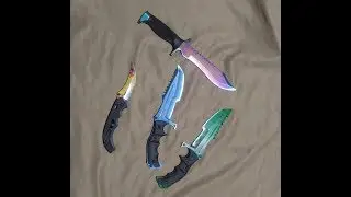 Elemental Knives CS:GO Unboxing - Viewer Requested Review & Testing Part 1
