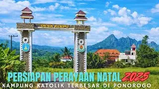 ISU TEROR BEREDAR ‼️Kampung Katolik Ini Tetap Tenang Sambut Natal // Desa Klepu Ponorogo.
