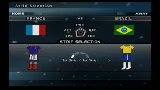 Winning Eleven 2008 France vs Brazil