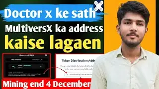 Doctor X multiversex wallet connect Kaise kare || Doctor X Address binding Process