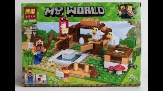 MINECRAFT BELA 10951 КУРЯТНИК