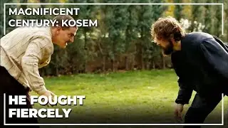 Sultan Murad Wrestles With Deli Huseyin Pasha | Magnificent Century: Kosem