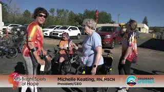 MS Bright Spots of Hope, Adaptive Cycling Adventure 2022, Colorado Spring CO Michelle Keating
