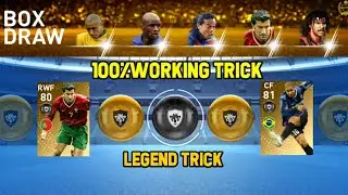 LEGEND | BLACK BALL TRICK IN LEGENDS WORLDWIDE BOXDRAW | PES 2019 MOBILE