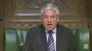 Speaker of the House of Commons announces Royal Assent of the EU Withdrawal Bill