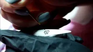 Rosa Stilizzata Nail Art by ElleErre Nails
