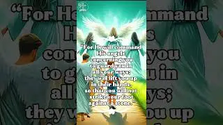 God Sends His Angels To Protect You 😇 | # shorts #angels #gospelmessage