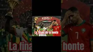 Maroc-S&eacute;n&eacute;gal la finale de la honte! #football #maroc #senegal #can