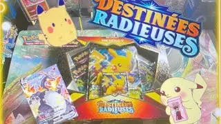 Ouverture du coffret Pikachu V Destin&eacute;e radieuse en FR ! 🤩🍀👌🏻🤪