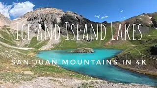 Island and Ice Lakes, San Juan Mountains, Colorado! #nature #hiking #explore 