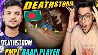 Shocking BANGLADESH RANK 1 Player 400Meter Spray 1vs4 A1 DeathStorm BEST Moments in PUBG Mobile