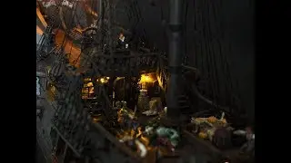 Building the black pearl ship model 2