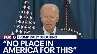 Biden comments on Trump assassination attempt | FOX6 News Milwaukee
