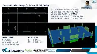 XSTRUCTURES FREE WEBINAR: RC AND PT FLAT SLAB DESIGN IN STAAD.PRO AND RAM CONCEPT
