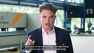 E&eacute;n operator besturing - Zwenkbuigmachine