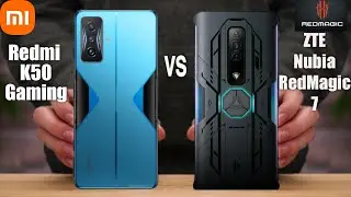 Redmi K50 Gaming vs ZTE Nubia Red Magic 7