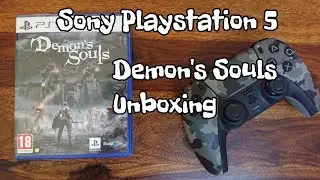 Demon's Souls Sony Playstation5 Game CD Unboxing / Review