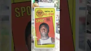 Legends of the NBA Finals Willis Reed : 1970 Topps Tallboy Basketball Cards #nba #basketball #shorts