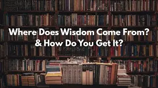 Proverbs 1 & 2 | Where does wisdom come from, and how do you get it?