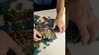 ASMR 🌈 Oddly Satisfying Jigsaw Puzzle Piece Crunchy Sound
