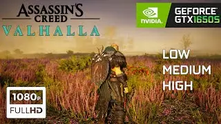 Assassin's creed valhalla | GTX 1650 Super + i5 3470 | Low | Medium | High | 1080P