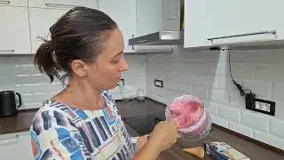 Inghetata zmeura pentru copii - cel mai rapid si sanatos desert cu zmeura