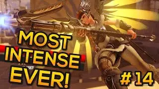 The Most Intense GamePlay Ever! - Overwatch funny moments #14