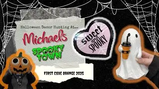 Code Pink? Michael's Halloween 2025...in June | Halloween Decor Hunting | Code Orange 🎃
