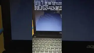 acer laptop no bootable device insert boot disk #shorts #getfix #computer #trending #viral #bootable