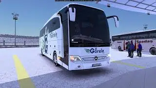 Görele Seyahat | Erzurum - Gümüşhane | Travego 15 Euro 6 Standart | ETS 2 Türkiye Haritası 1.4.2 Kış