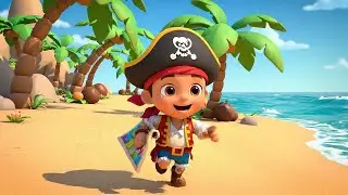 O Mini Pirata do Fortnite Perde o Baú | Rimas e Canções para Crianças
