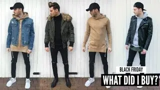 Mens Fashion Haul - BLACK FRIDAY Lookbook Winter 2019