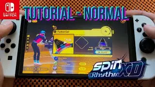 Tutorial - Normal (S+ Perfect) | Spin Rhythm XD (Handcam)  | Nintendo Switch