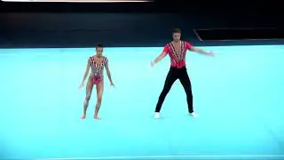 Austria (AUT) - 2024 Acrobatic Worlds, Guimaraes (POR) Dynamic Qualification  Mixed Pair