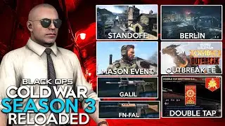 Black Ops Cold War Season 3 Reloaded ALL DLC & Gameplay Revealed! Berlin Zombies Images & New Maps!