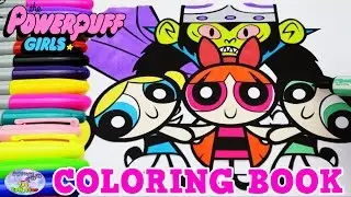The Powerpuff Girls Coloring Book Blossom Mojo Jojo Show Episode Surprise Egg and Toy Collector SETC